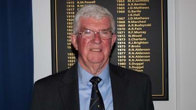 Peter Guy with his honorary life membership certificate, a thoroughly deserved honour.
