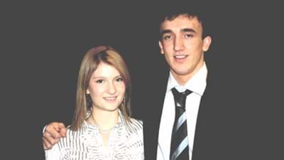 Of course, this wasn't quite the end. After the formalities, there was time to socialise and to meet friends old and new, including two of the Association's guests, Head Girl Nicola Price and Head Boy Matthew Lander.