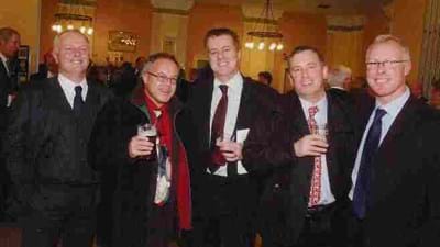 A couple of missing glasses there, gents!