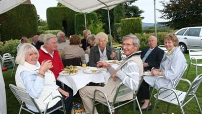 A sumptuous feast enjoyed by one and all.