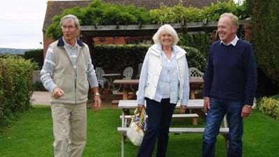 Entertainment came in the form of Roger Perrin!