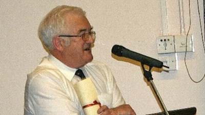 Our newest honorary life member, Norman Broadfield.