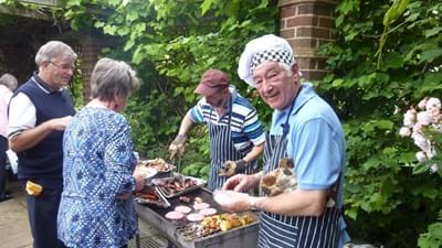 More satisfied customers thanks to Master Chefs Dave Laverty and Pete Picken.