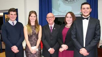 Our Sixth Form guests certainly look the part.