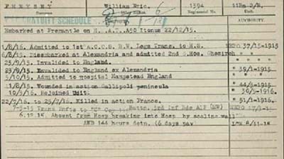 The Pheysey escape record.