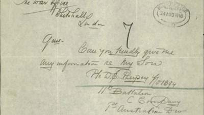 The Pheysey letter.