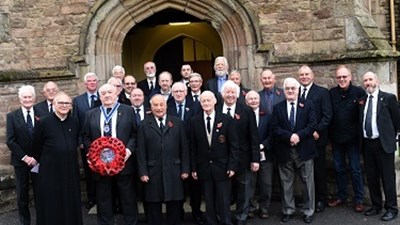 The full complement on display – but possibly not the full ticket!