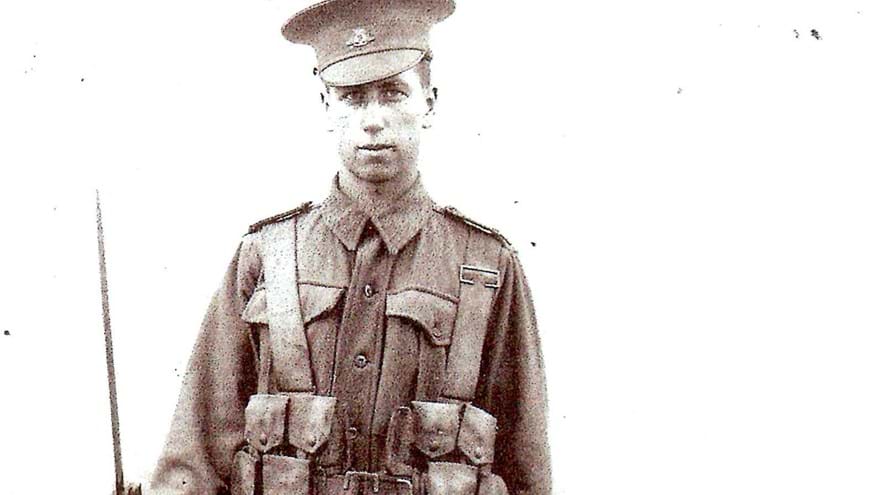 First World War Old Carolian Soldier