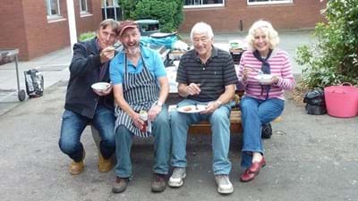 Finally, the chefs get their chance for some sustenance!