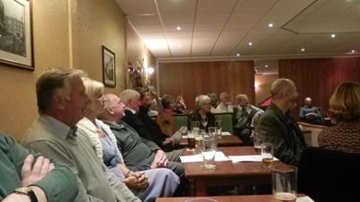 An entranced audience.