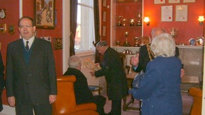 This year, the Mayor's Parlour was the venue for the whole event.
