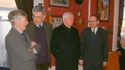 Some of the gents under starter's orders.