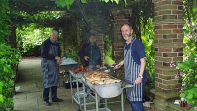 The culinary experts, including, this year, Pete Picken's nephew.