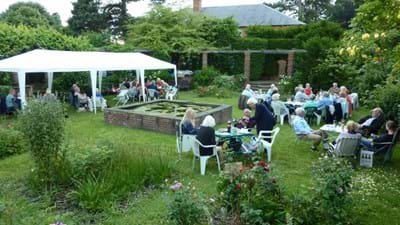 A general view of the Rose Garden.