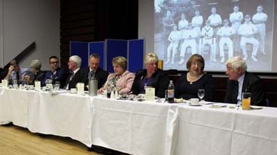 The top table guests in full: Tim Gulliver, Rose Lawley, Steve Brownlow, Dave Allen, Ian Sandall, Rose Bishop, Nicky Gale, Rosemarie Morgan and Peter Picken.