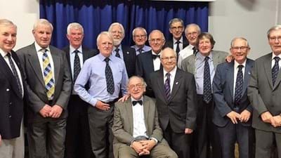The 'class of 1954' – what a fine body of men!