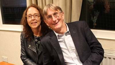 Hosts Bev and Tim Gulliver.