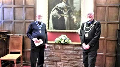 The formalities draw to a close.