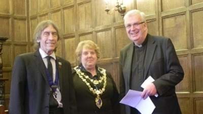 All the local dignitaries want a piece of the action.