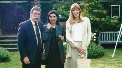 Thanks to Naomi Bishop's line of work, weather forecaster Shefali Oza made a special appearance.
