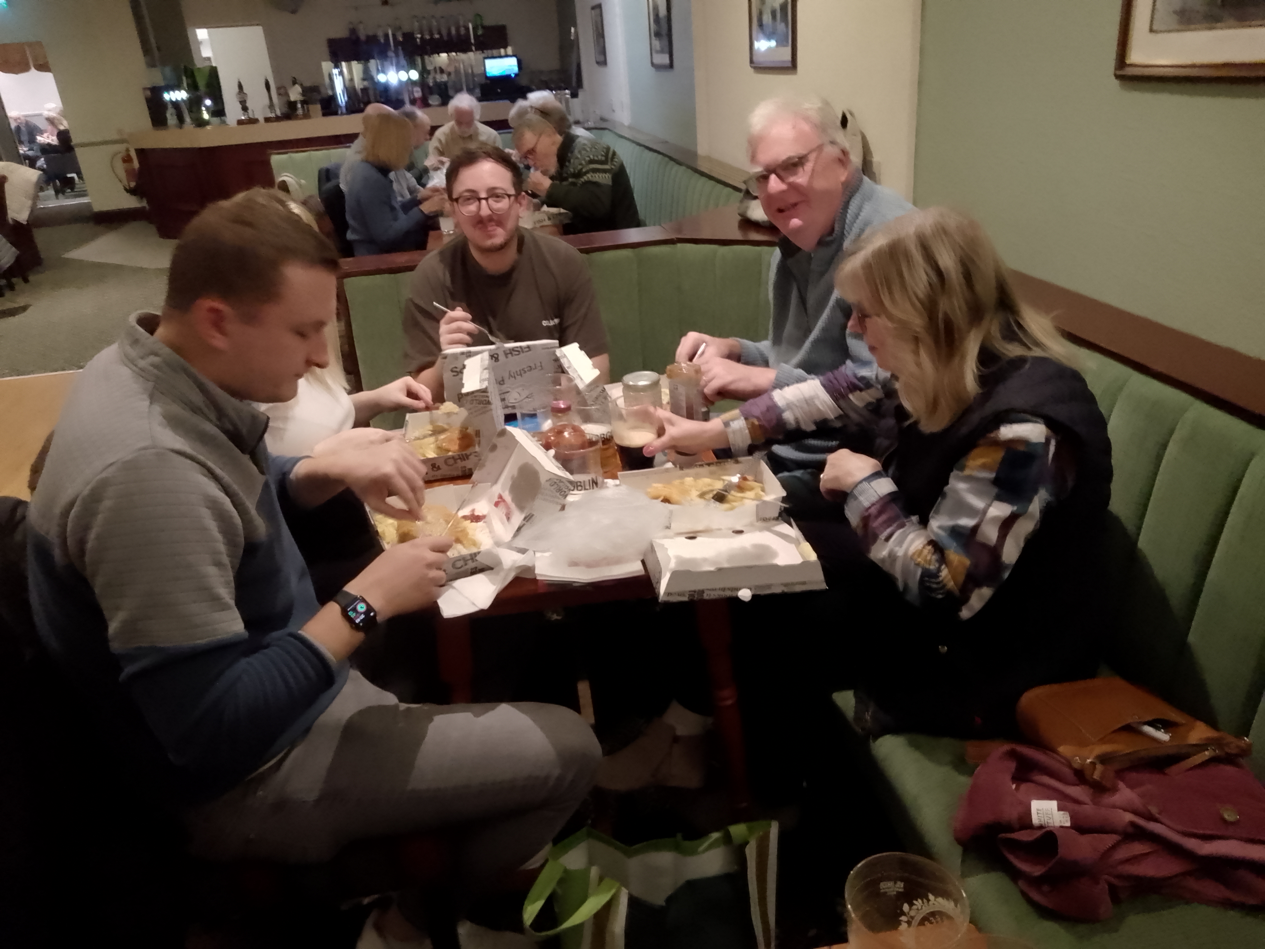 'Apologies for the interruption.'